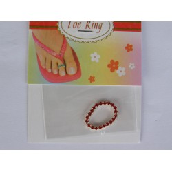 Inel rosu deget picior Inele & Piercing-uri